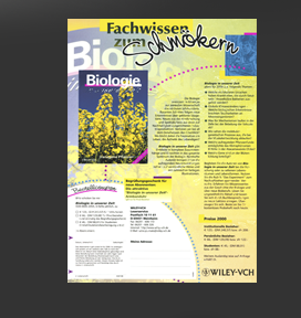 Größere Abbildung Anzeige "Biologie in unserer Zeit" 2000